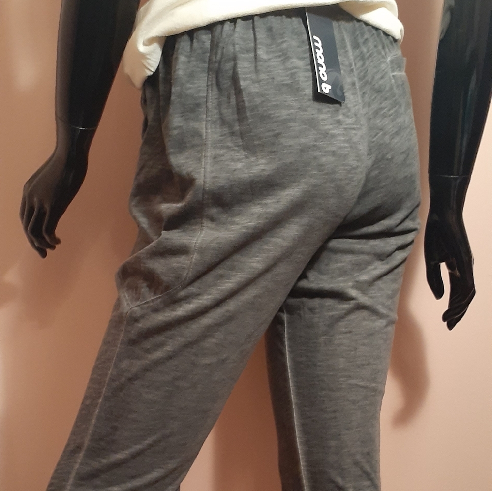 Gray joggers